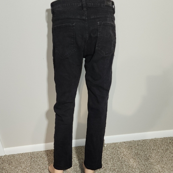 Kenneth Cole Men's Black Skinny Jeans - Picture 4 of 7
